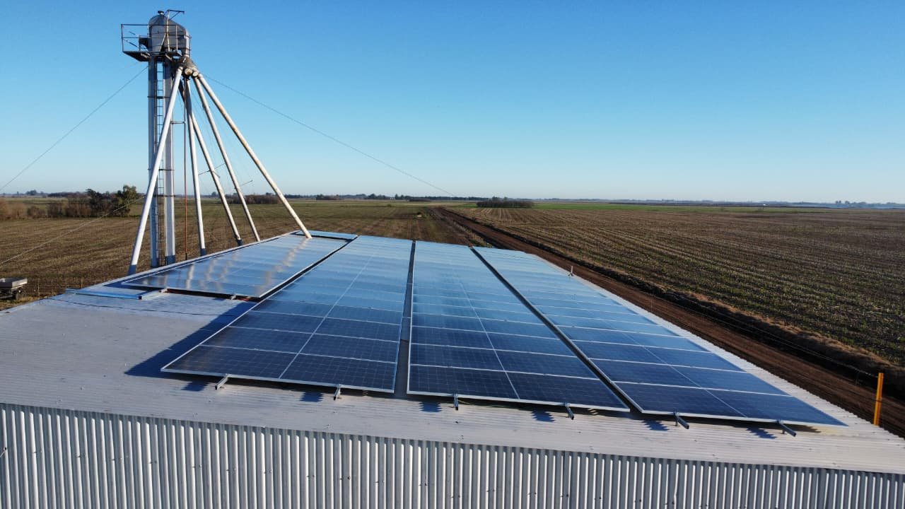 144 módulos Trina Solar 575 Wp sobre kit coplanar Chiko